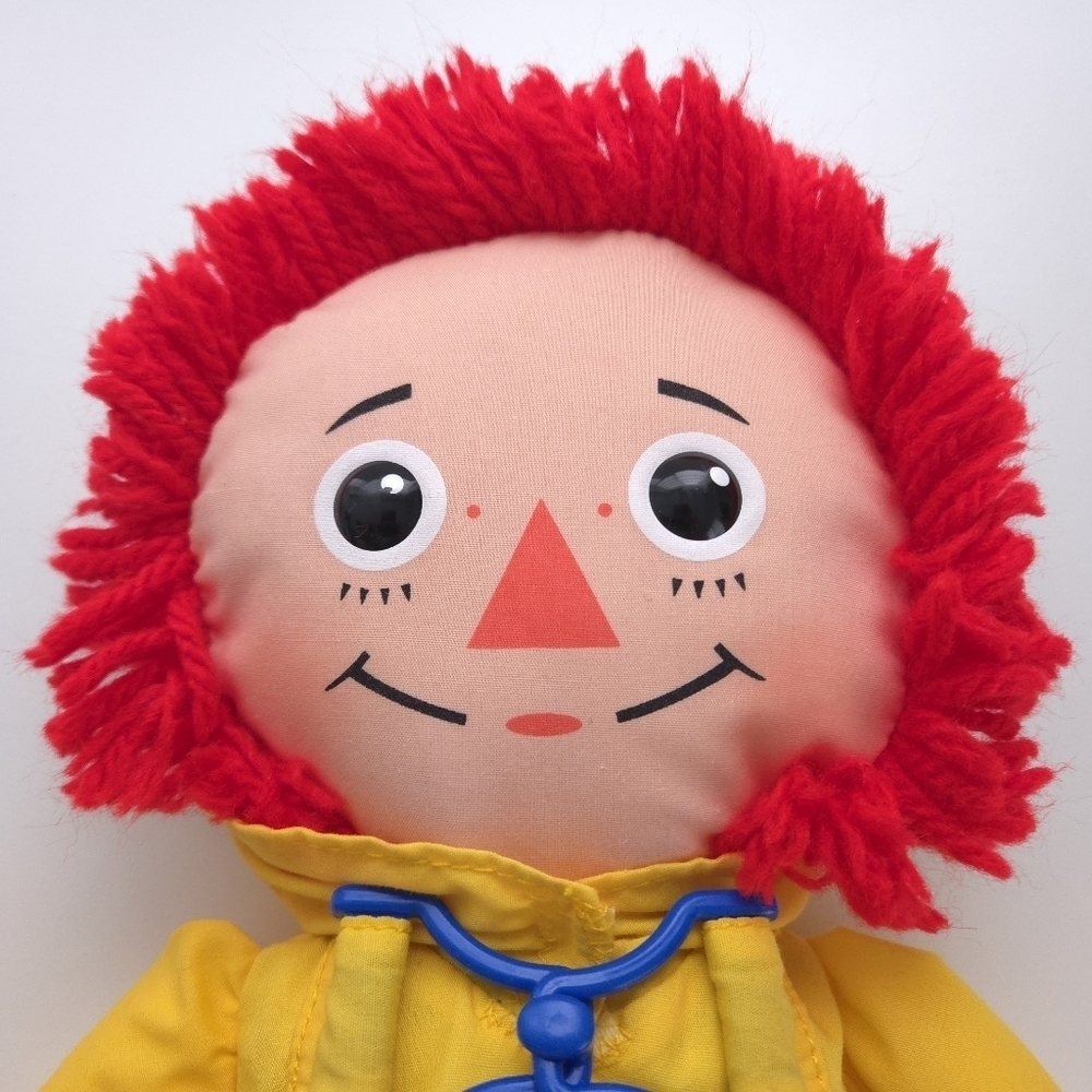 Vintage Playskool Raggedy Ann Dress Me Plush Doll 1991 - Picture 2 of 11